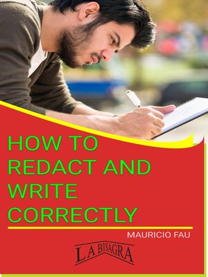 cover image of HOW TO REDACT AND WRITE CORRECTLY